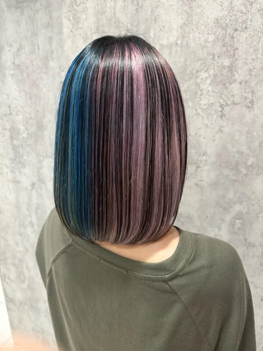 カラー 髪質改善×白髪ぼかし 美容師✂️武澤龍賀のヘアスタイル