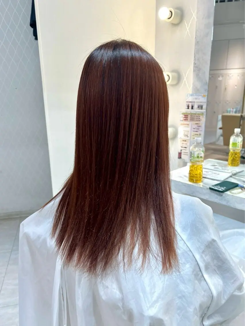 ロング カラー ヘアカラー 新庄 雪乃のヘアスタイル