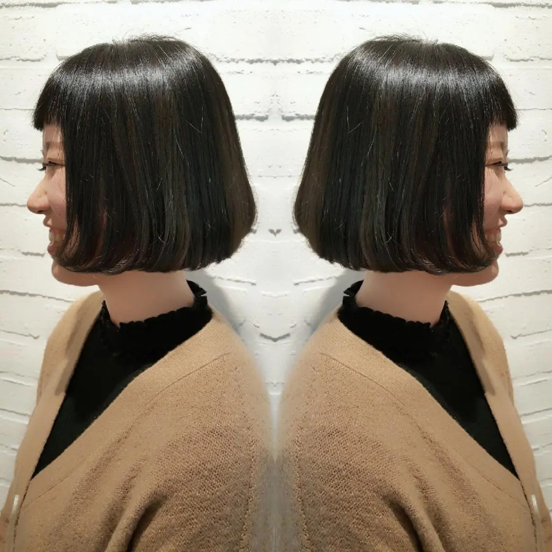 ショート ボブ あらき ちさとのヘアスタイル