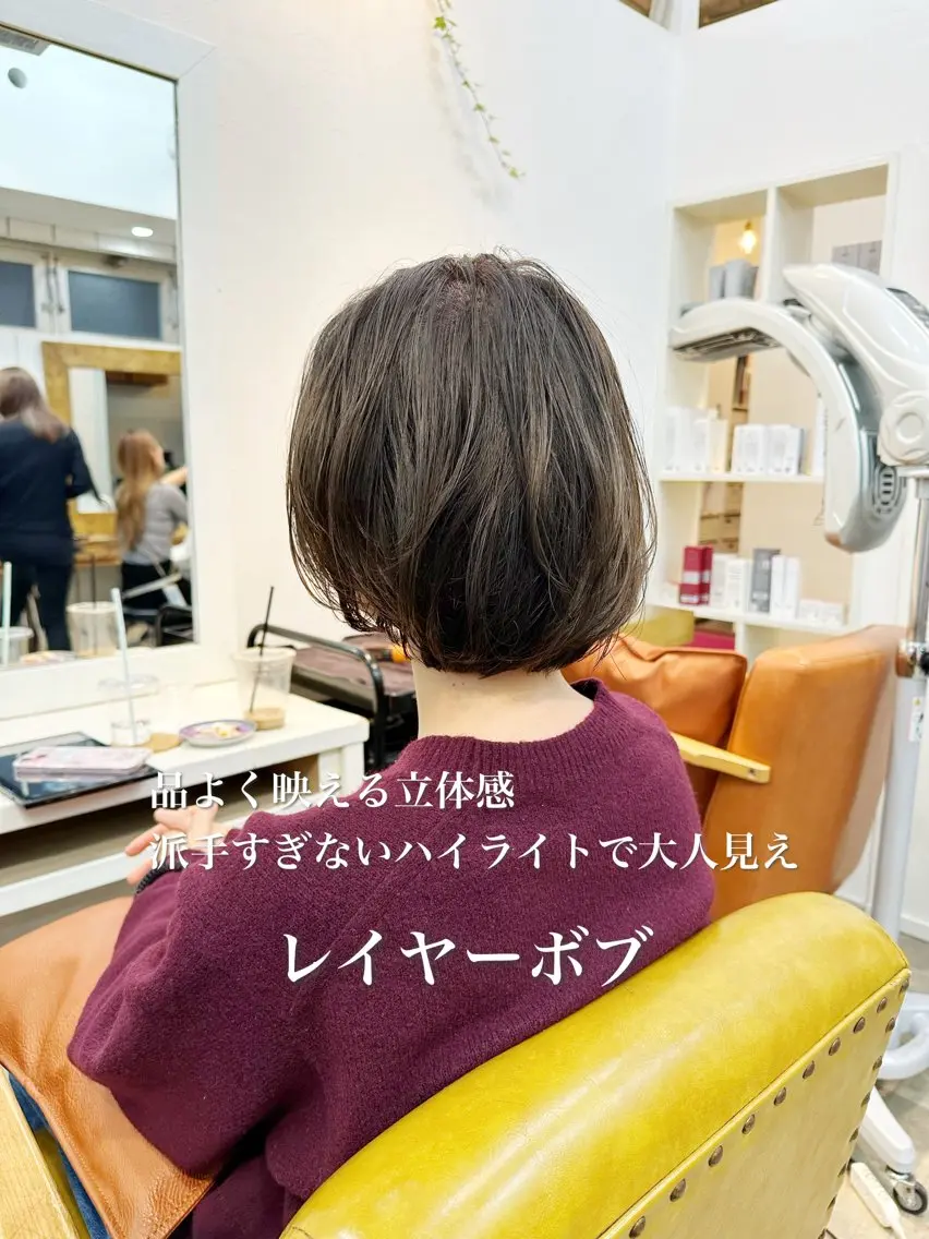 ショート カラー カット ヘアカラー 👑銀座ショート/ 絶壁補正/金子涼👑のヘアスタイル