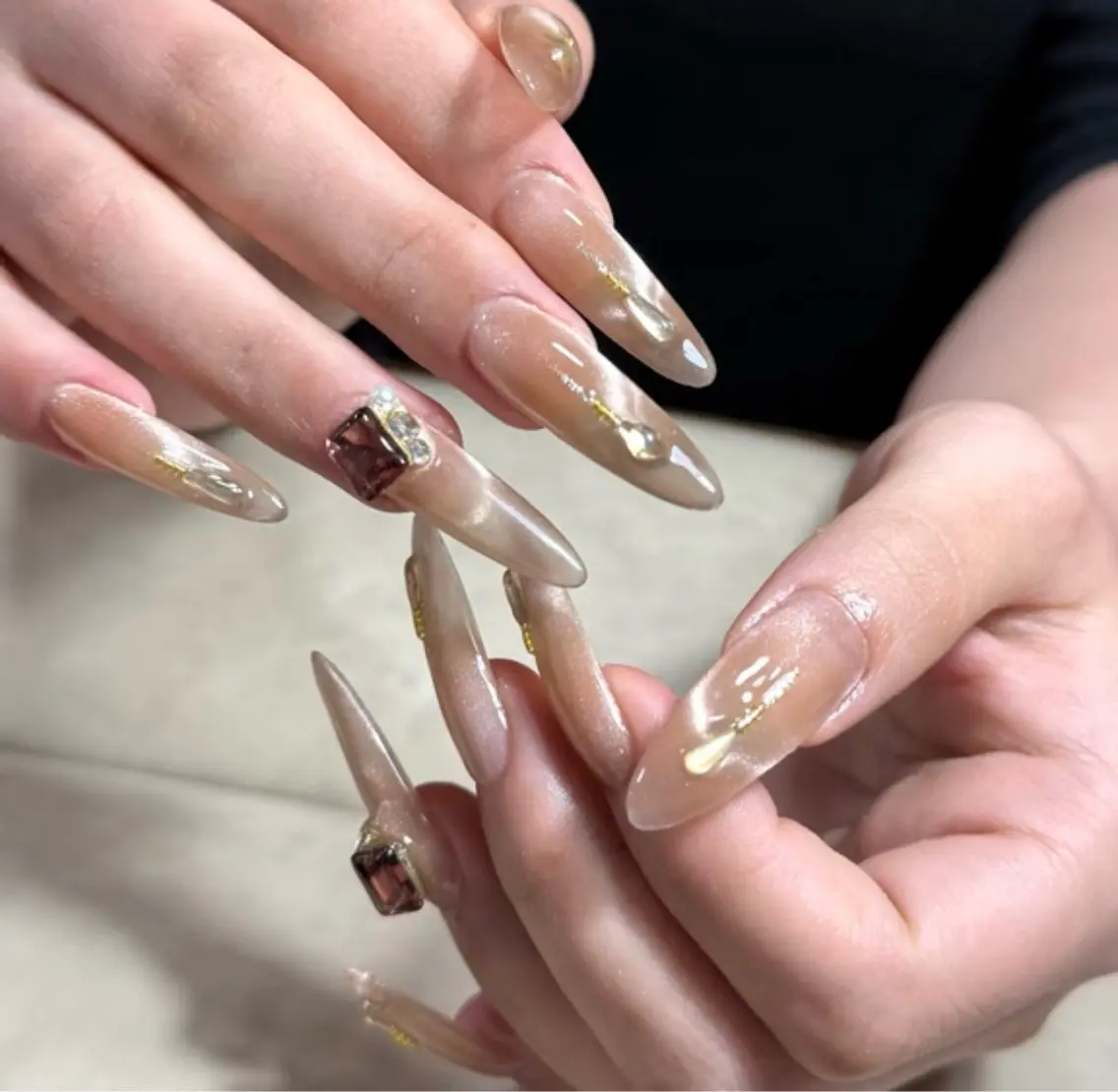 カラー ハンドネイル U.mi Nail Salonのネイルデザイン