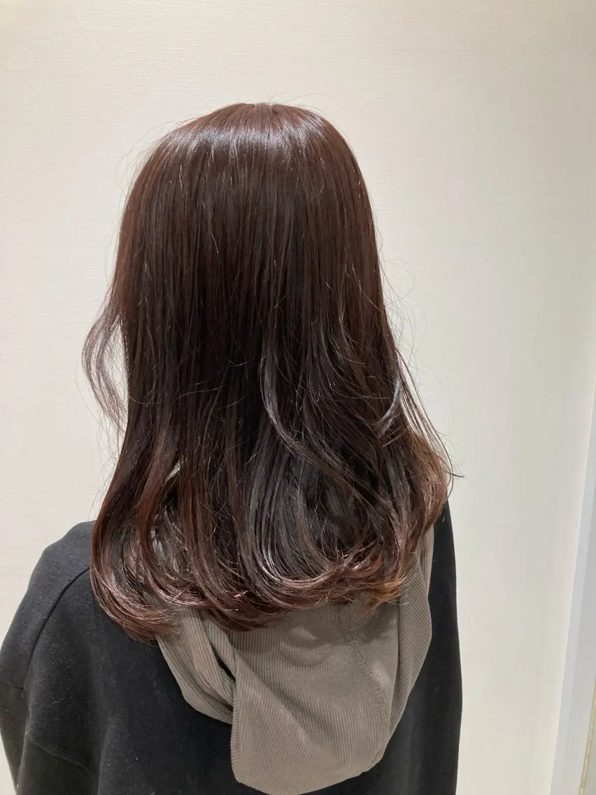 ミディアム ヘアカラー 玉村 愛李 【ash 津田沼店】のヘアスタイル