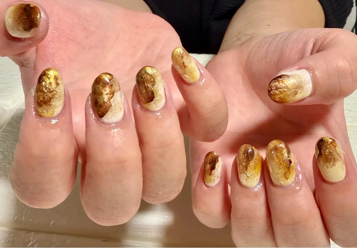 ショート ハンドネイル 2DY NAIL SALONのネイルデザイン