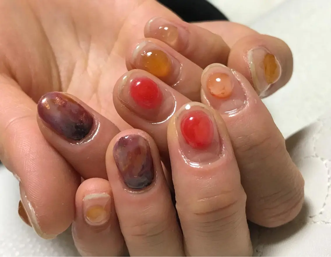 ネイル 佐藤 ゆうのネイルデザイン