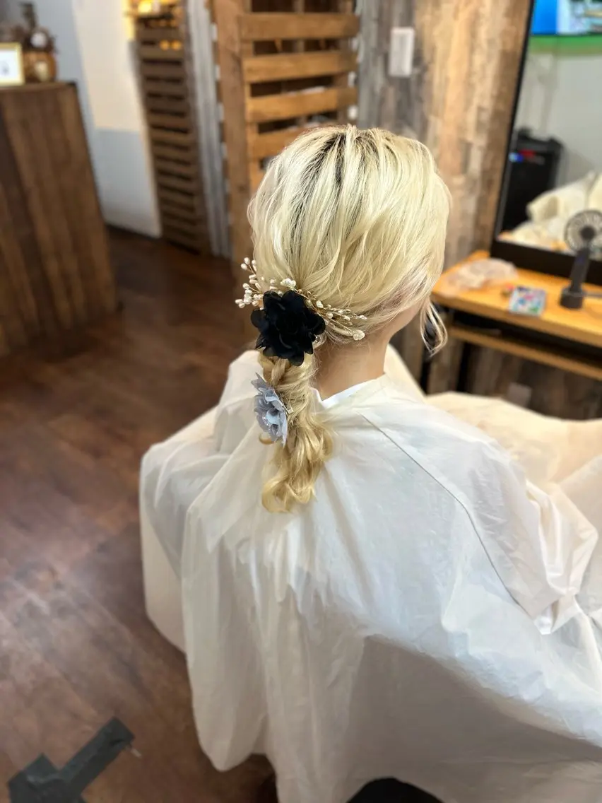 ロング ヘアセット Luzir⭐︎ GEN⭐︎のヘアスタイル