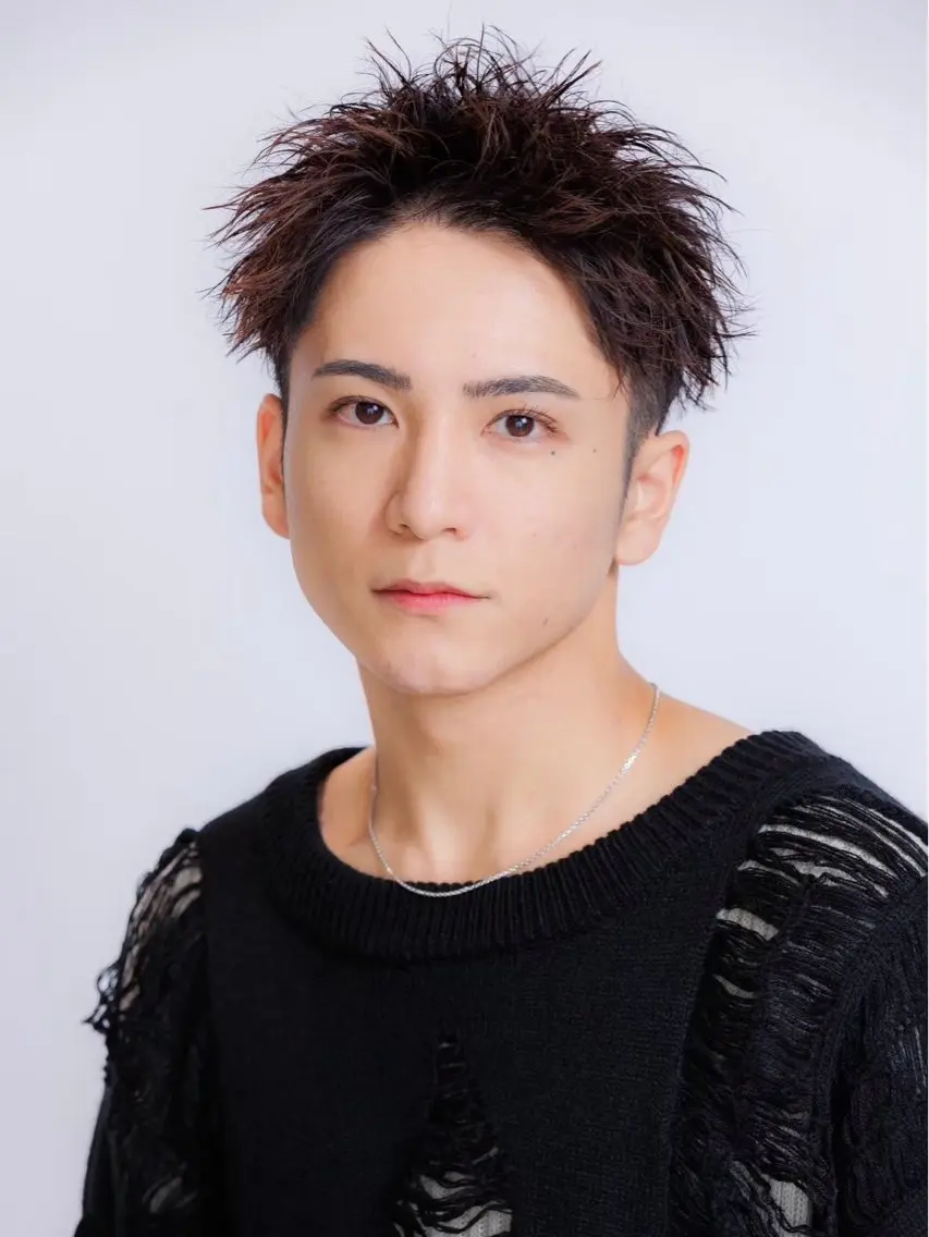 ショート メンズ カット 加藤 煌士/ワンカラーのヘアスタイル