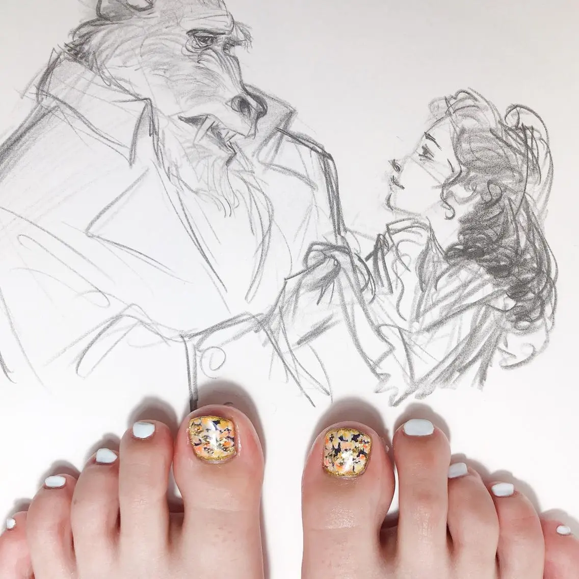 ネイル フラワーネイル フットネイル owlnail /持込みデザイン専門のネイルデザイン
