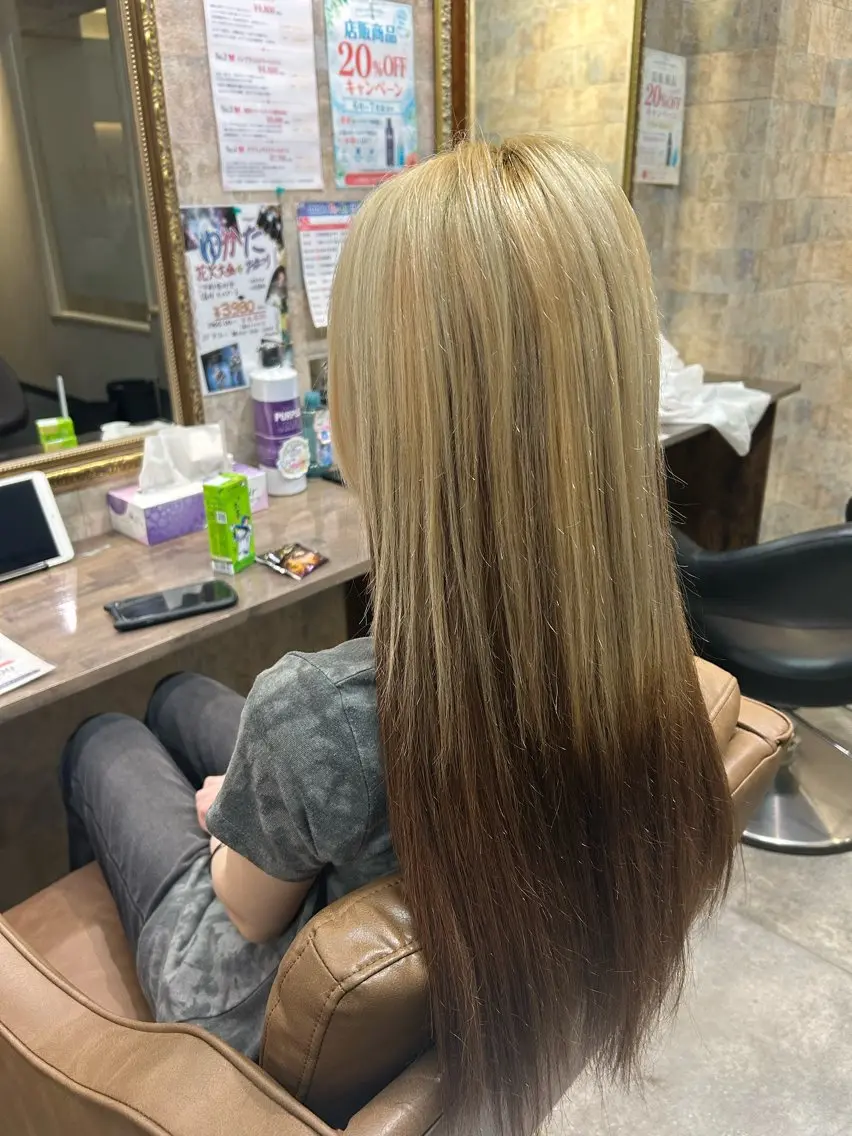ロング エクステ エクステ 前田 みのりのヘアスタイル