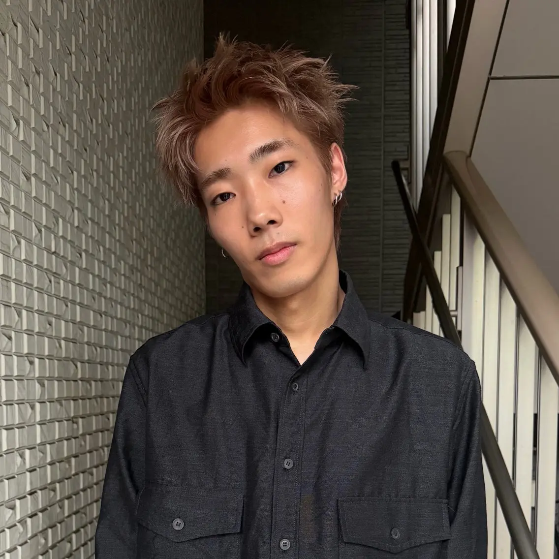 ショート カラー メンズ 草別 宗平のヘアスタイル