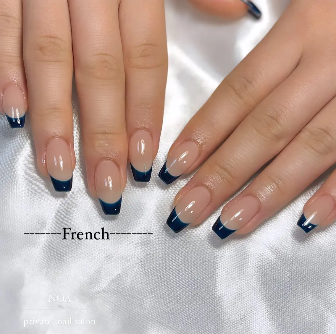 ネイル フレンチネイル NOA NAILのネイルデザイン