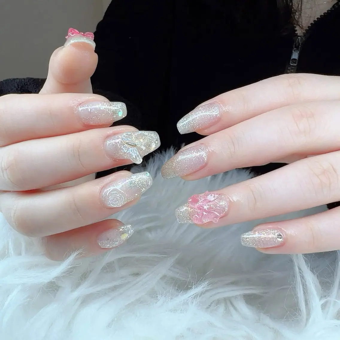 ネイル チークネイル フットネイル フレンチネイル グラデーション 韓国ネイル YUKI NAILのネイルデザイン