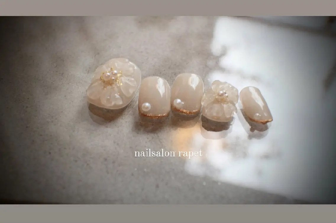 ネイル ハンドネイル nailsalon  rapetのネイルデザイン