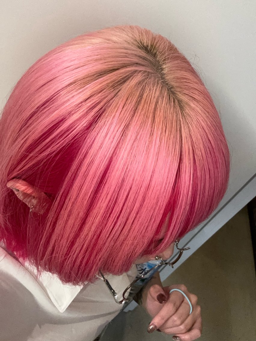 カラー Barocco .ヒメのヘアスタイル