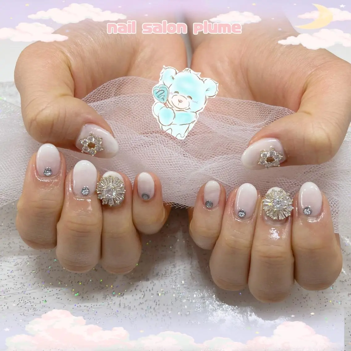 ネイル ハンドネイル plume nail ☆韓国ネイルのネイルデザイン