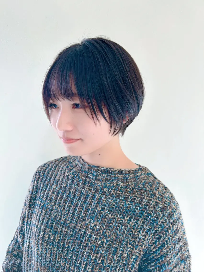 ショート カット トリートメント 韓国🇰🇷ボブ✂︎ レイヤー✂︎三吉明人のヘアスタイル