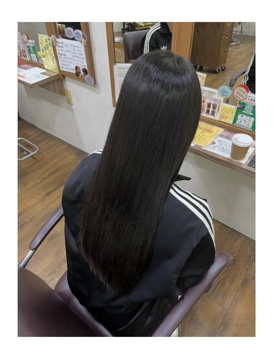 【ミニモ限定】縮毛矯正｜ロングの写真
