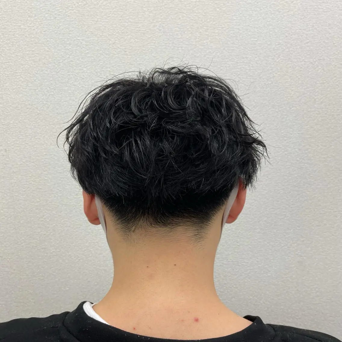 パーマ メンズ もりたみかこ 美容師お休み中のヘアスタイル