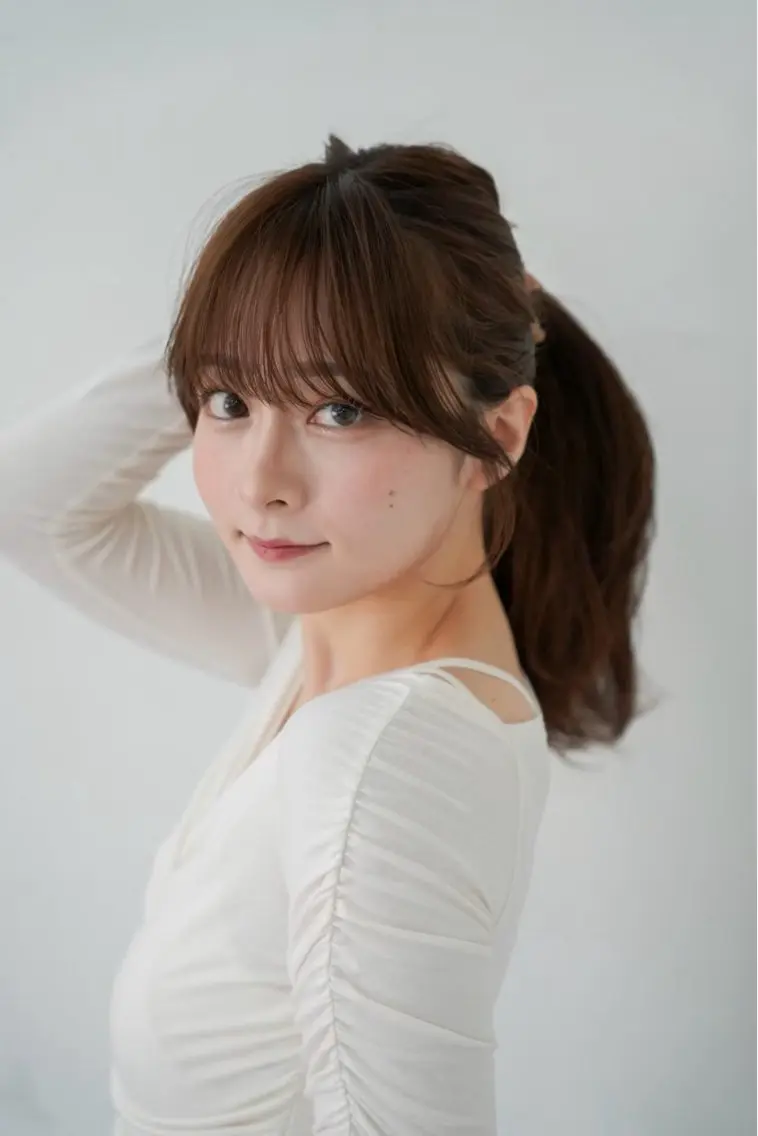 ミディアム カット ヘアカラー トリートメント _WHITE 天神店のヘアスタイル
