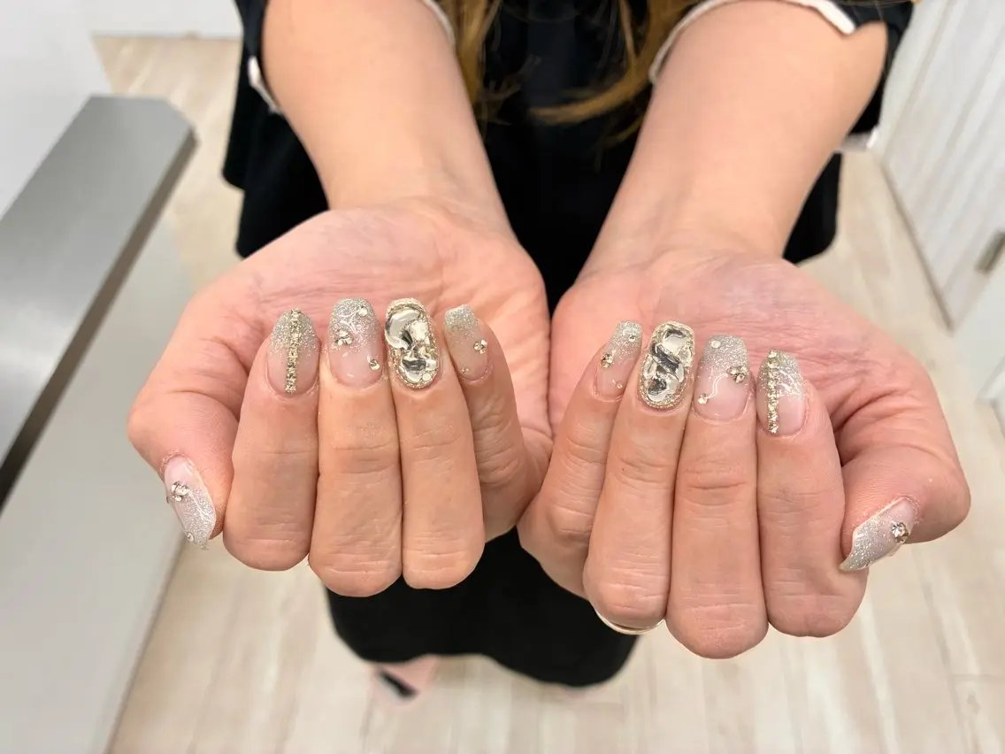 ネイル Ocean nail パラジェル 取扱い店のネイルデザイン