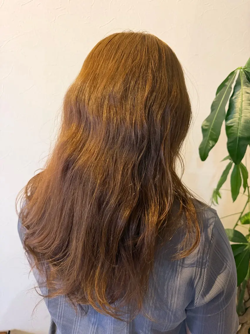 ロング ヘアカラー 西田 大雅のヘアスタイル