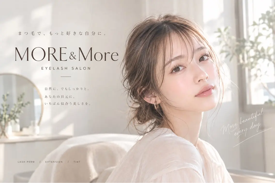 More&More スタッフの眉毛・アイブロウイメージ