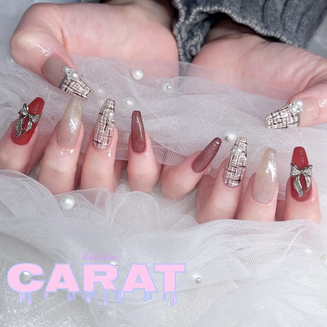 ネイル ハンドネイル CARAT カラットのネイルデザイン