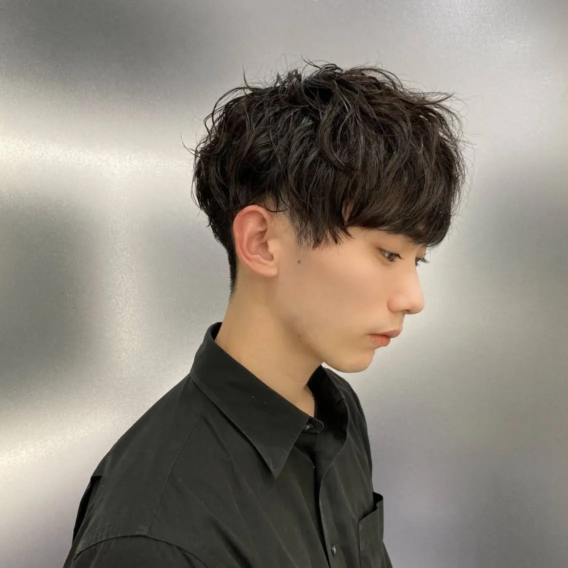 ショート パーマモデル募集堀本 夢来のヘアスタイル