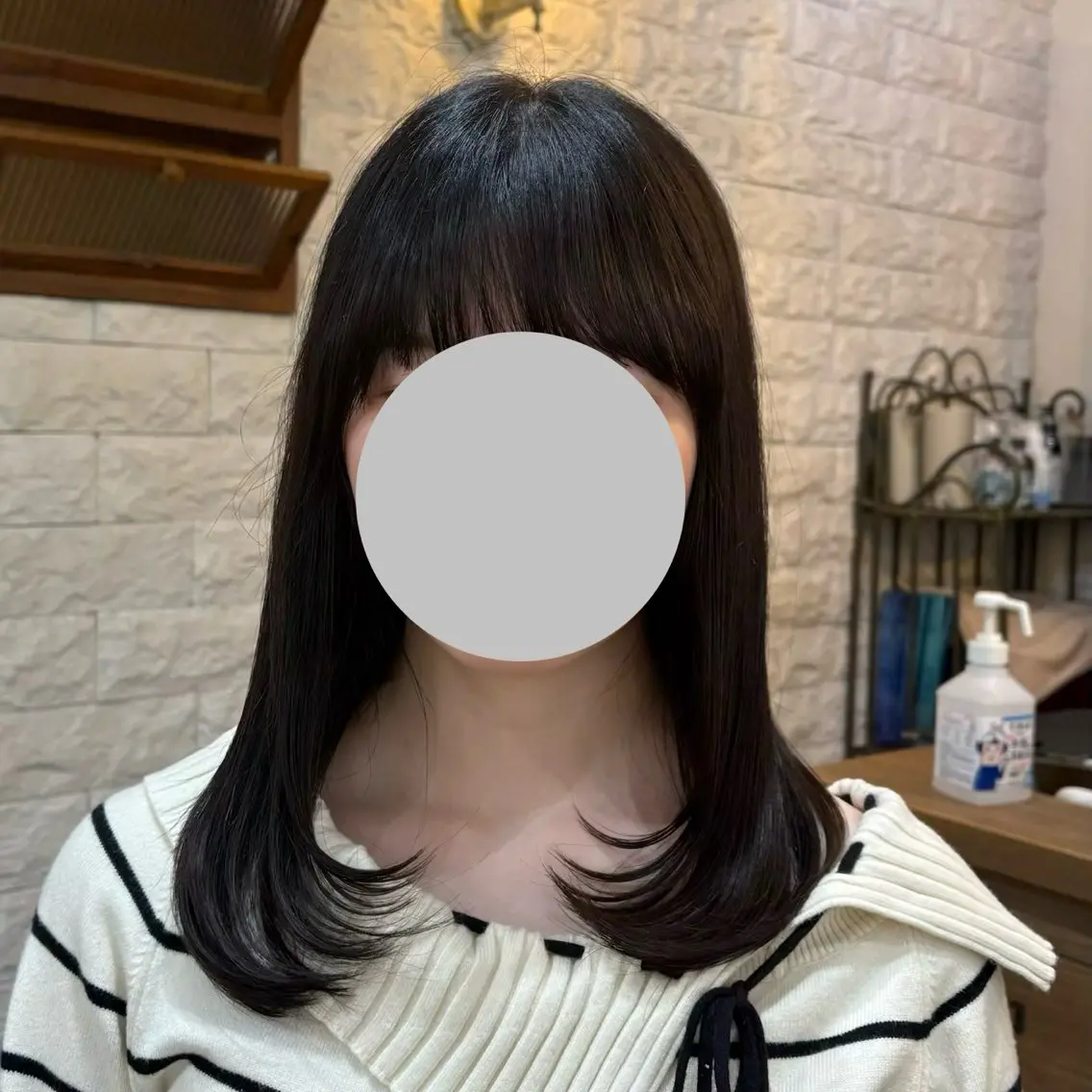 ロング カット 坂本菜摘 |レイヤーカットのヘアスタイル