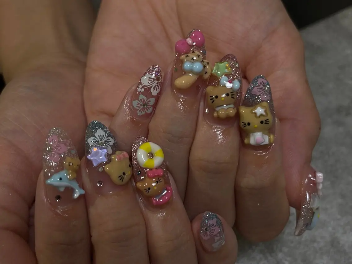 ネイル ワンホン/韓国 nail 大阪アメ村のネイルデザイン