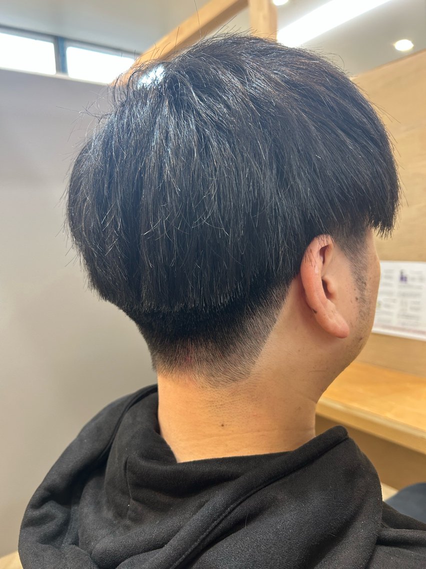 ショート メンズ カット azuma メンズカット艶カラーのヘアスタイル
