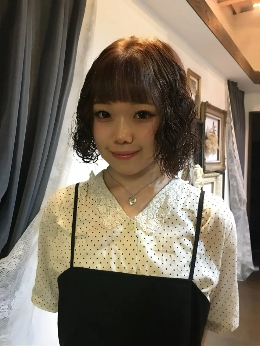 ショート パーマ Iris./ kawai nanaのヘアスタイル