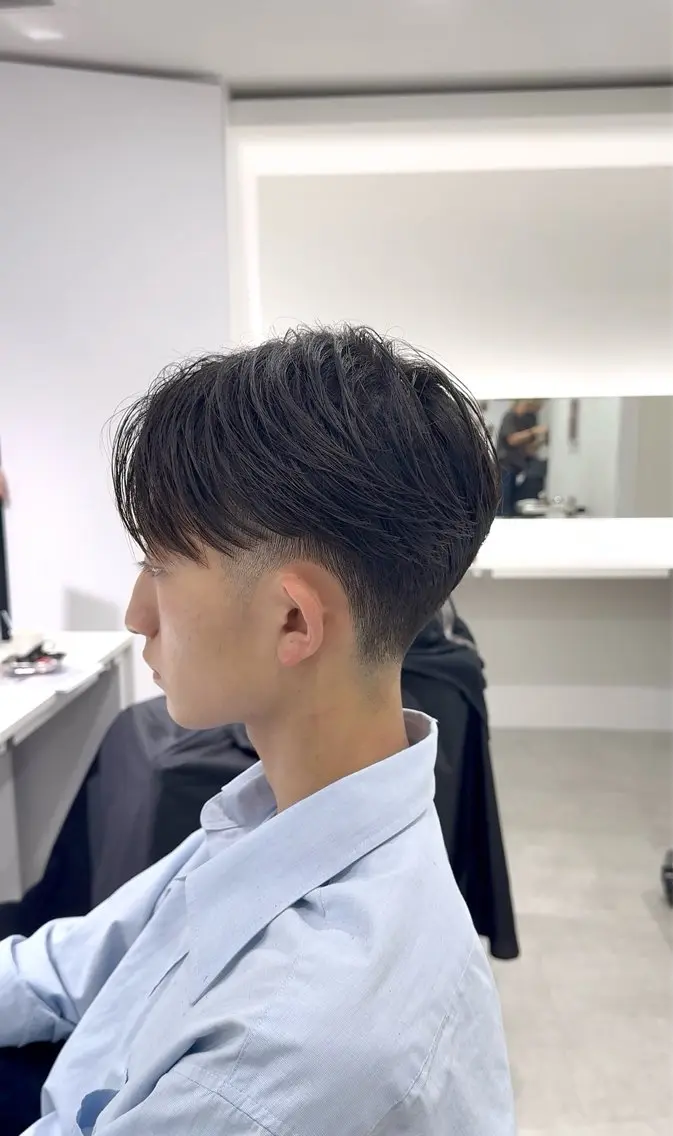 メンズ カット メンズ💈フェード 下地佑のヘアスタイル