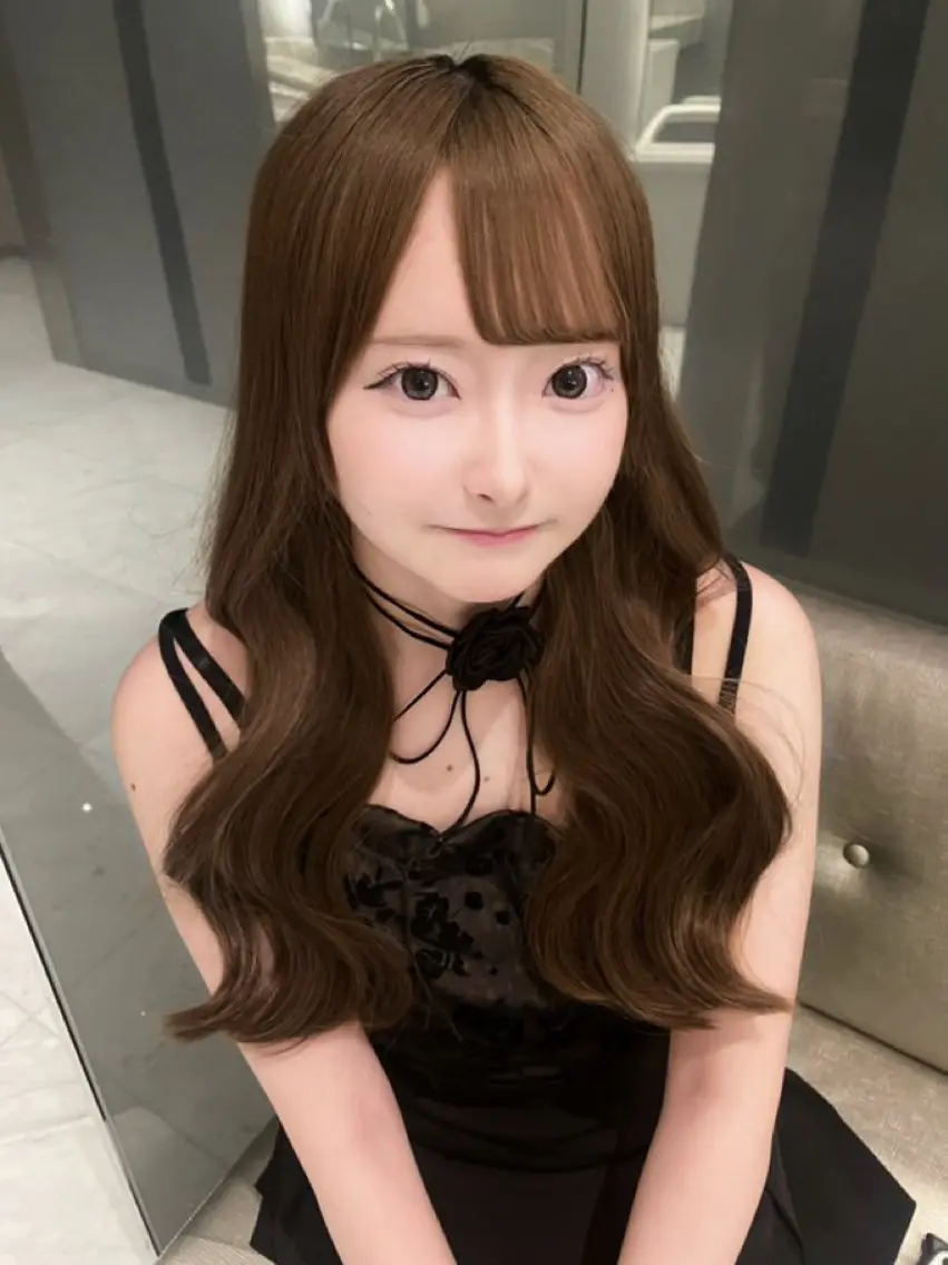 ロング カラー ベージュカラー ブラウンカラー オリーブベージュ オリーブカラー ☪︎*｡꙳ 𝓝𝓪𝓸のヘアスタイル
