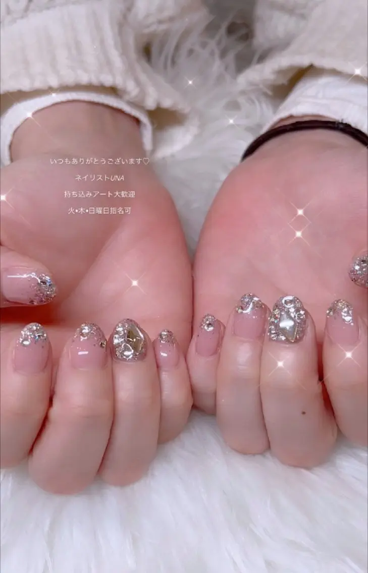 ネイル アートネイル 春ネイル ワンホンネイル ハンドネイル I LOVE ME NAIL.。.:*♡のネイルデザイン