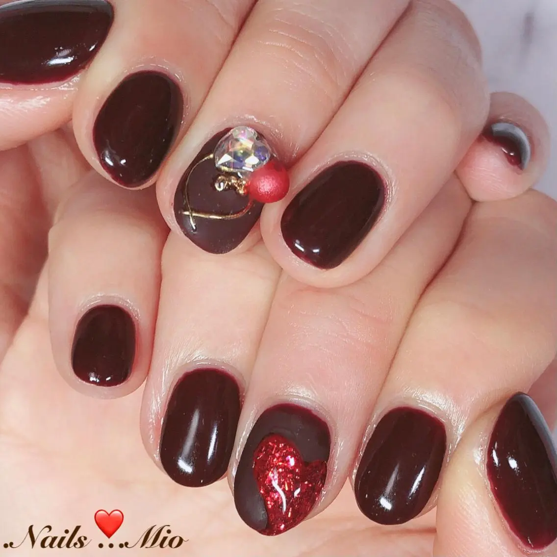 ネイル ジェルネイル .Nails Mio 赤羽西ネイルサロンのネイルデザイン