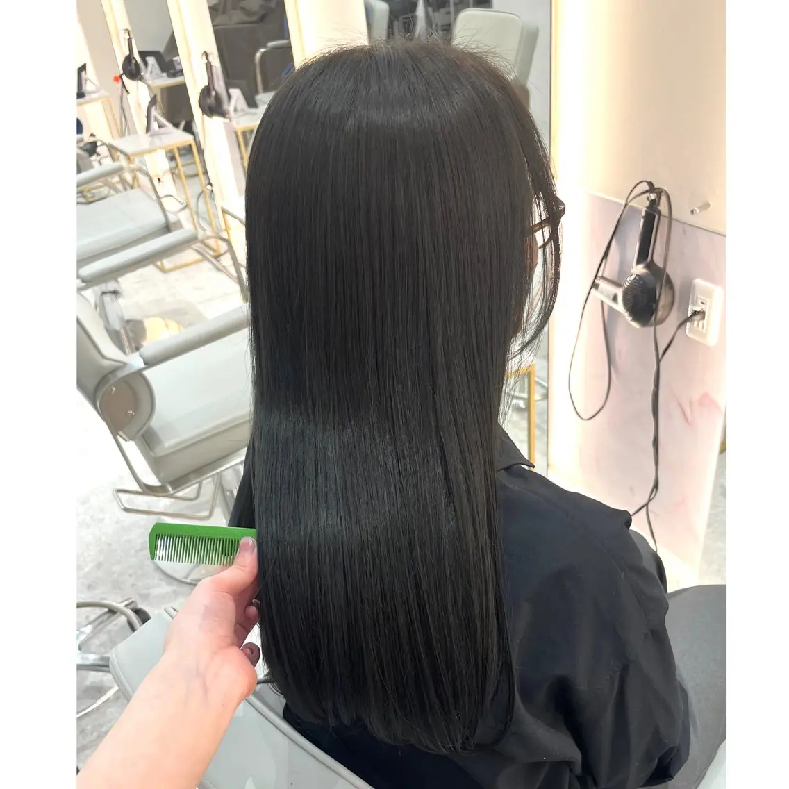 セミロング カット ヘアカラー トリートメント *Zina S * Natsukiのヘアスタイル