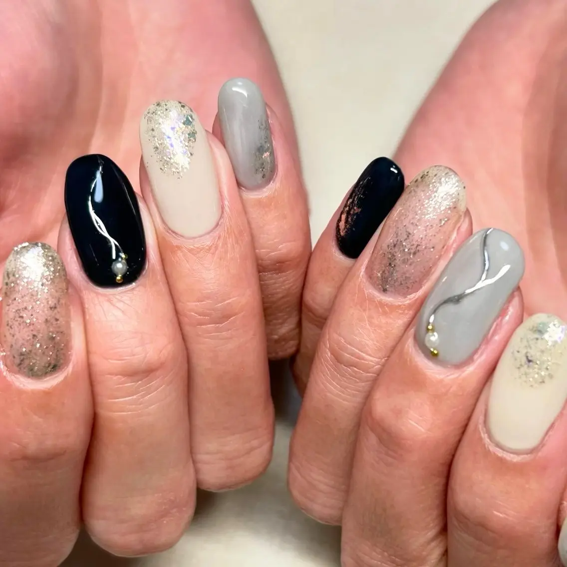 ネイル 持ち込み シンプルネイル kurumi nail/eyeのネイルデザイン