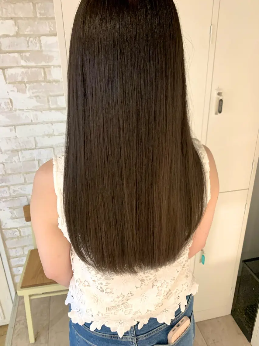 ロング 髪質改善 ✨ハイトーン✨艶髪 ✨髪質改善✨和田のヘアスタイル
