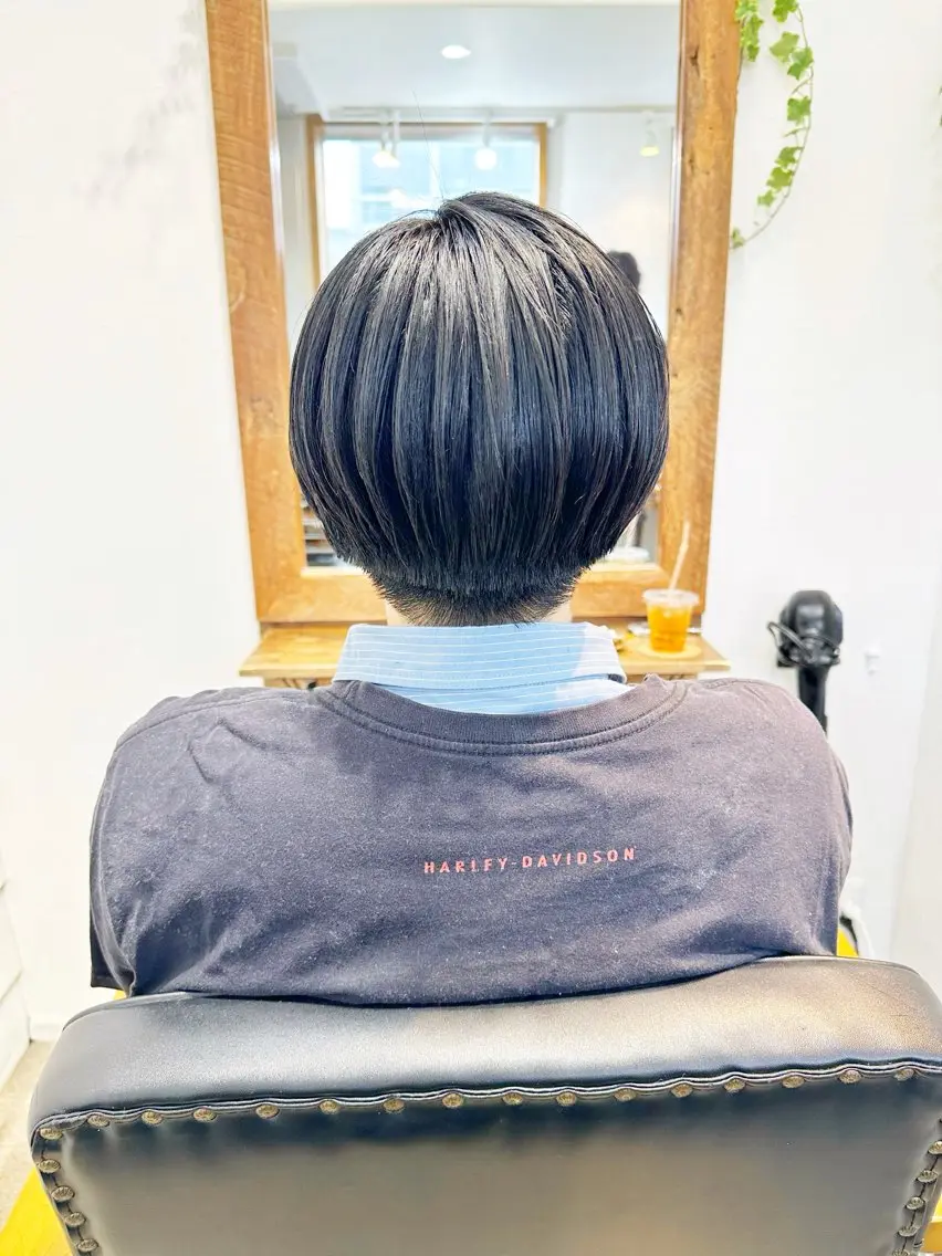 ショート カット 👑銀座ショート/ 絶壁補正/金子涼👑のヘアスタイル