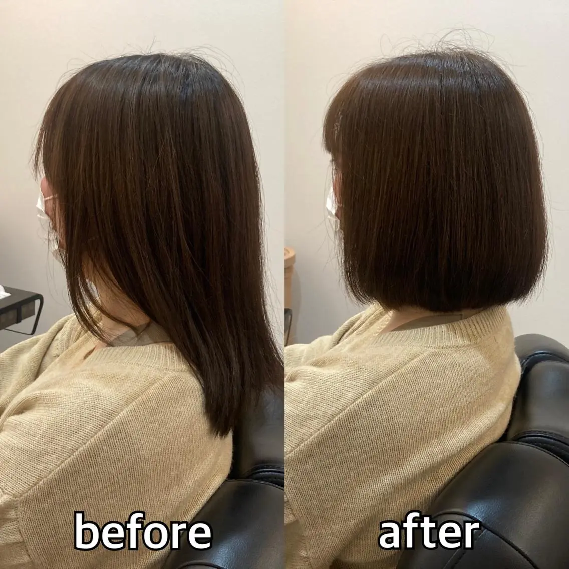 ミディアム 濱本 浩安のヘアスタイル