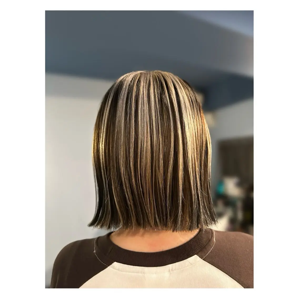 ミディアム カラー カット ヘアカラー トリートメント 中野 誠子のヘアスタイル