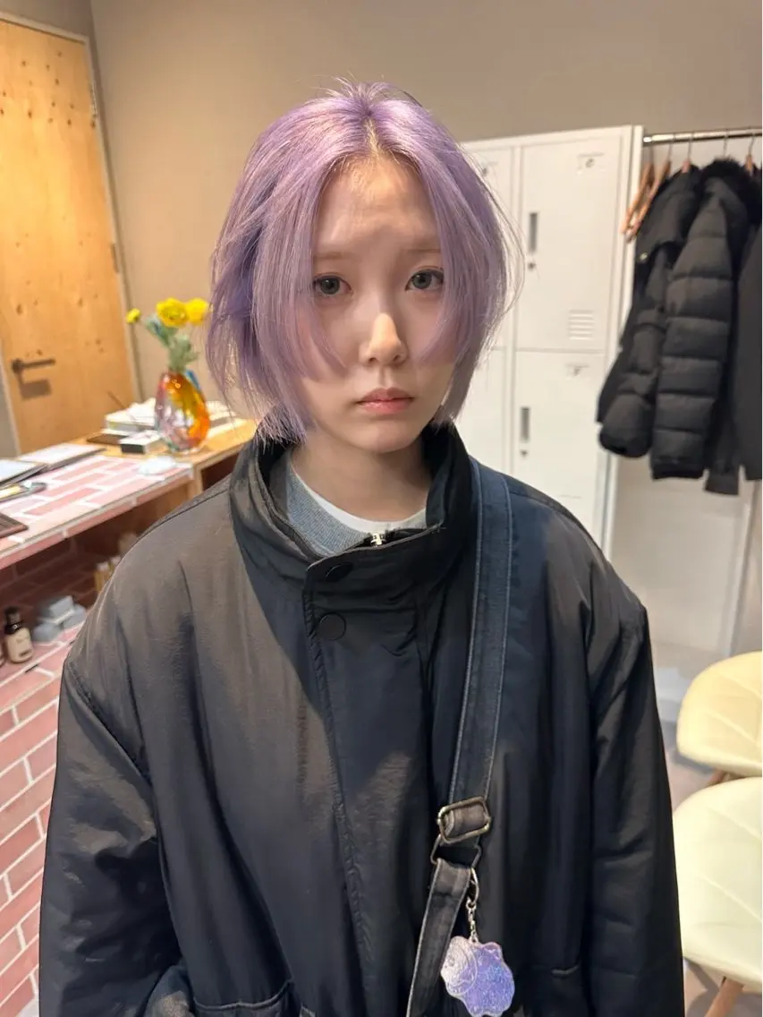 カラー airi໒꒱·゚ /デザインカラーのヘアスタイル