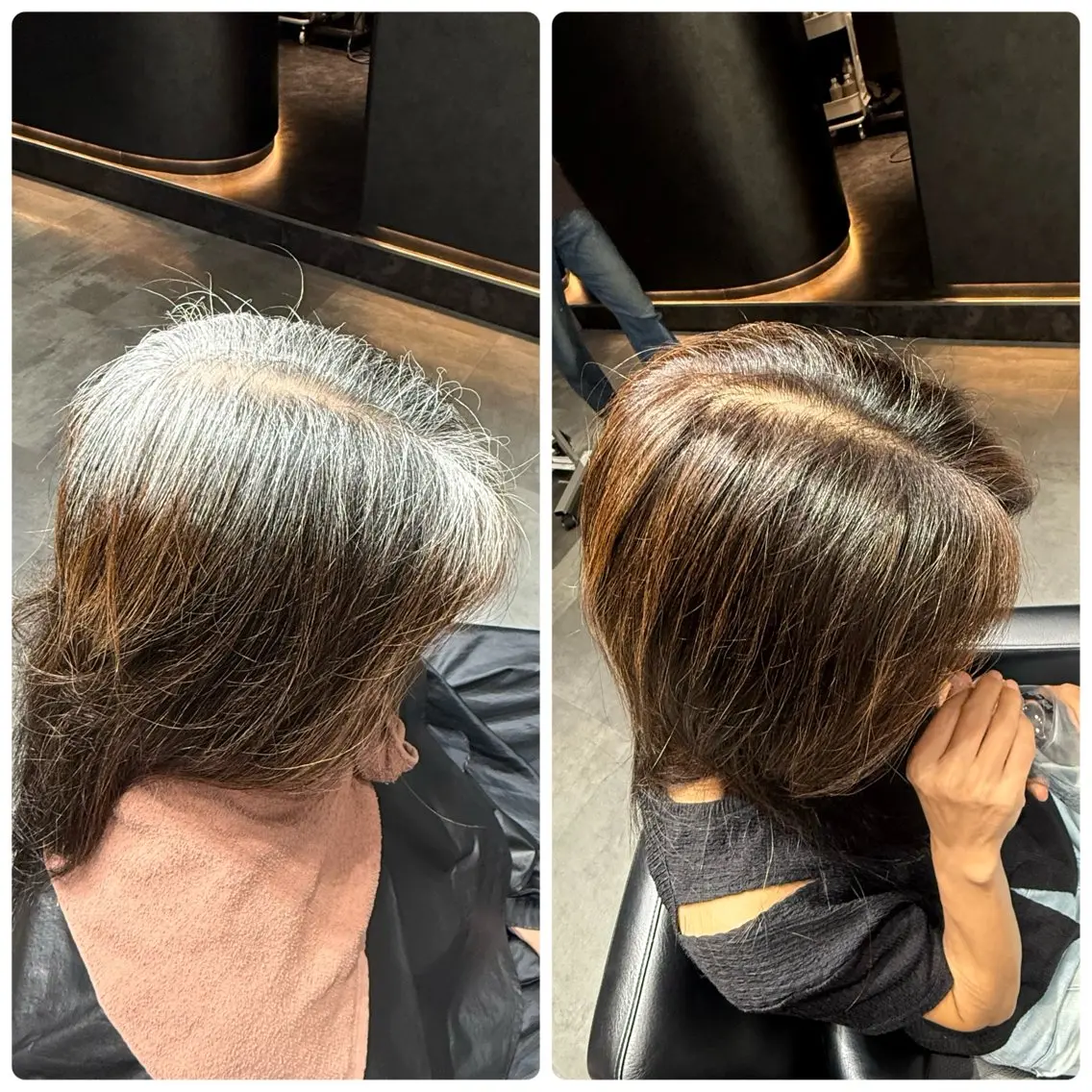 カラー 橋本 萌叶のヘアスタイル