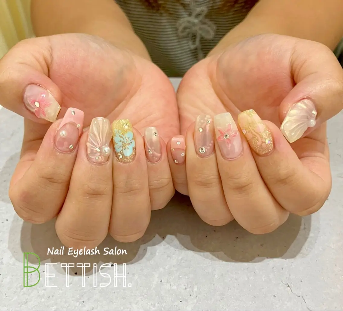 ネイル 持ち込み ハンドネイル BETTISH. KUMIKO☺︎︎のネイルデザイン