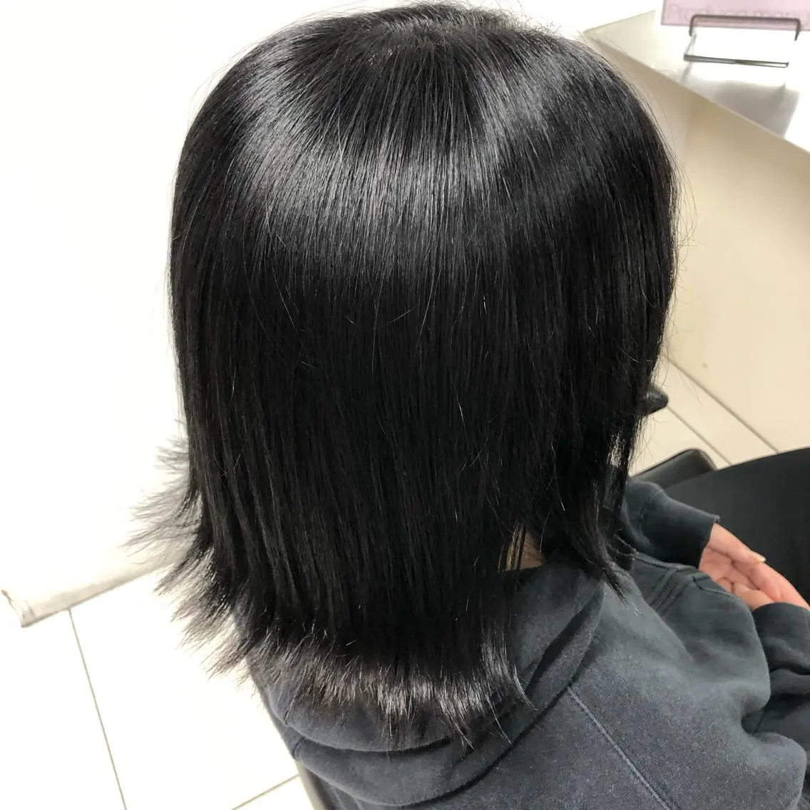 セミロング カラー カット 髪質改善・白髪ぼかし /お悩み対応カラーのヘアスタイル
