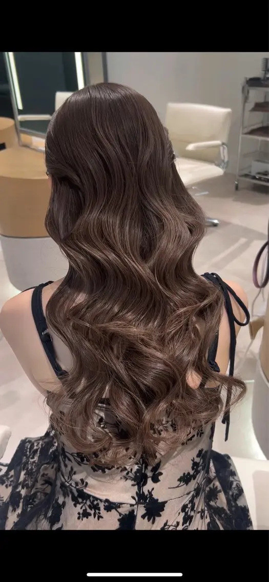 ロング ayu omochaのヘアスタイル