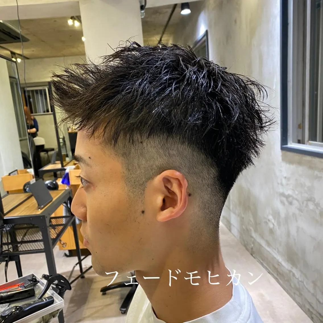 ショート メンズ カット スナップフォト確認 お願いします!竹内のヘアスタイル