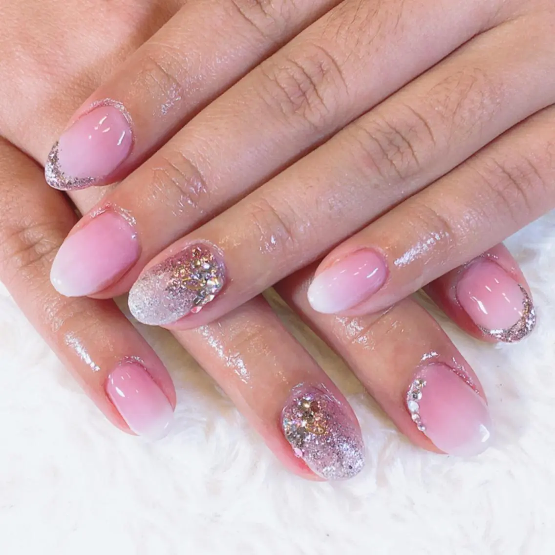 ネイル ストーンネイル ハンドネイル MISAKO nailのネイルデザイン