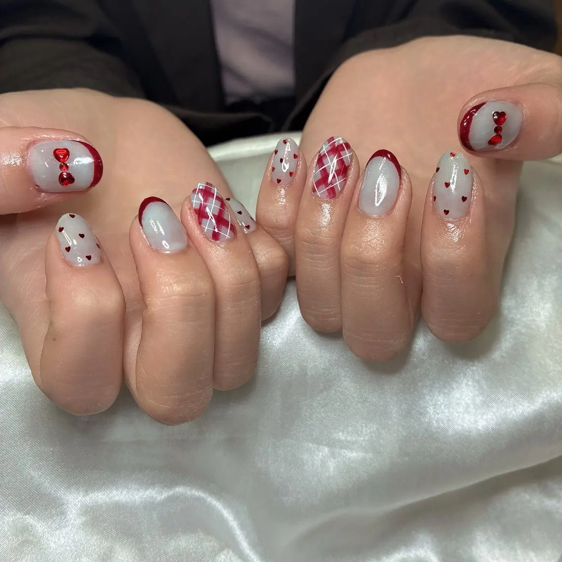 ネイル アートネイル 持ち込み ショートネイル ハンドネイル フットネイル Adite nailのネイルデザイン