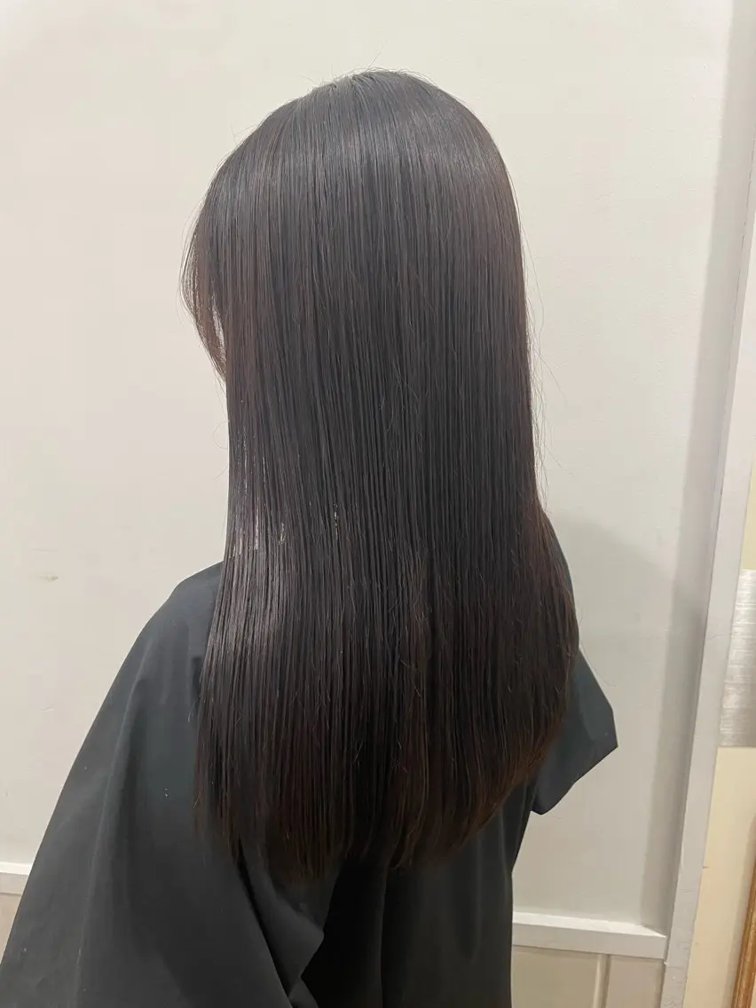 ロング カラー clan .のヘアスタイル